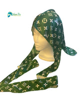 Load image into Gallery viewer, Silky $Green LV Durag
