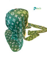 Load image into Gallery viewer, Silky $Green LV Durag
