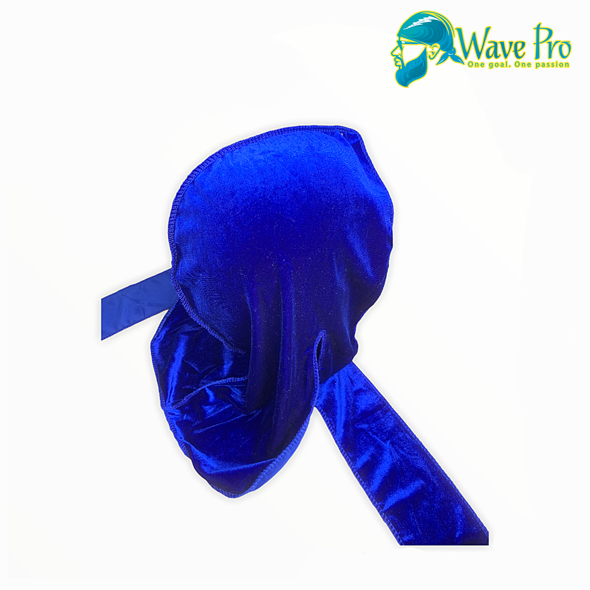 Wavepro Durags, Silky Designer Blue LV Durag